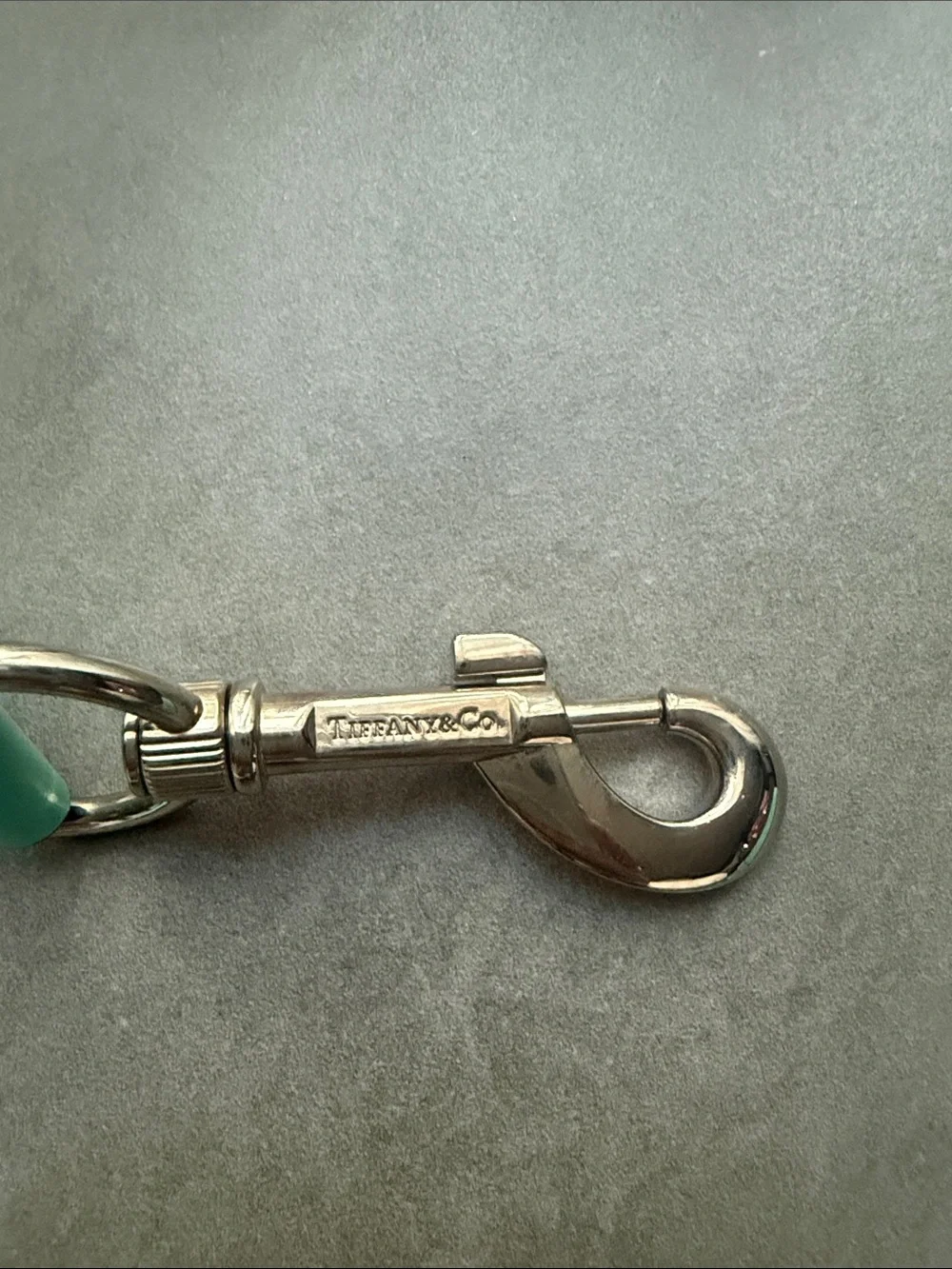 Tiffany Leather Dog Leash and Collar Set. XS colar size.
